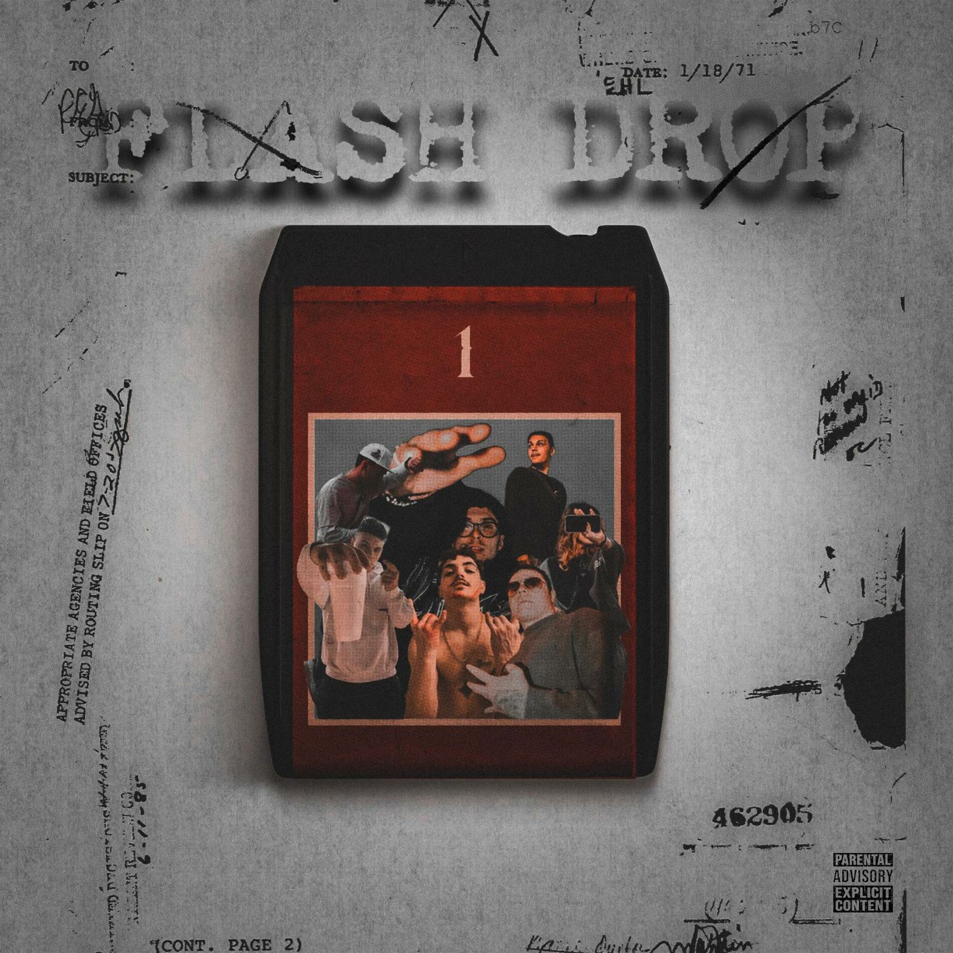 Album cover of FLASH DROP 1 (feat. Nova Enne, Jaws, Mic, Tury, 3lly, Kalu & Guena)