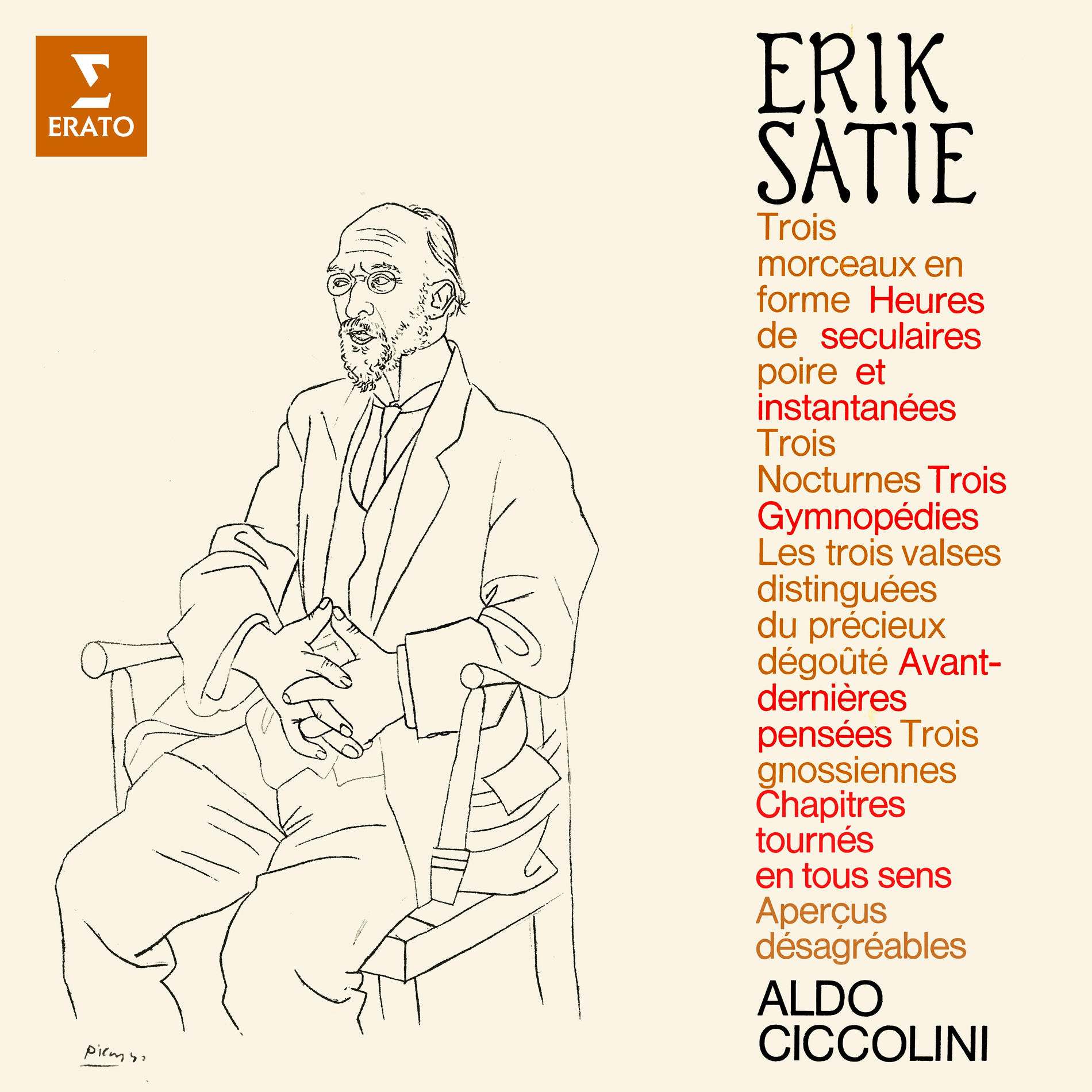 Album cover of Satie: 3 Gymnopédies: No. 1, Lent et douloureux