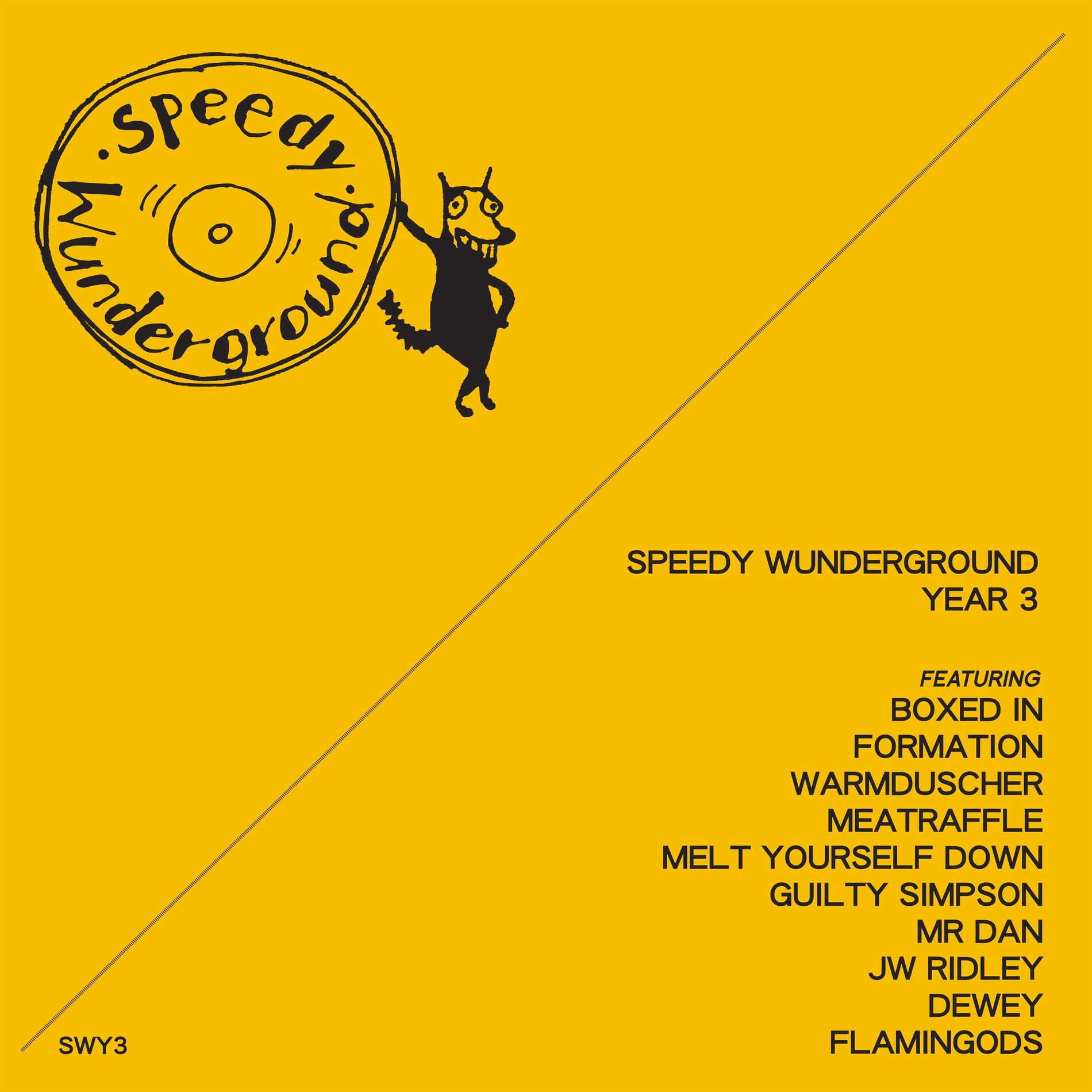 Album cover of Speedy Wunderground - Year 3