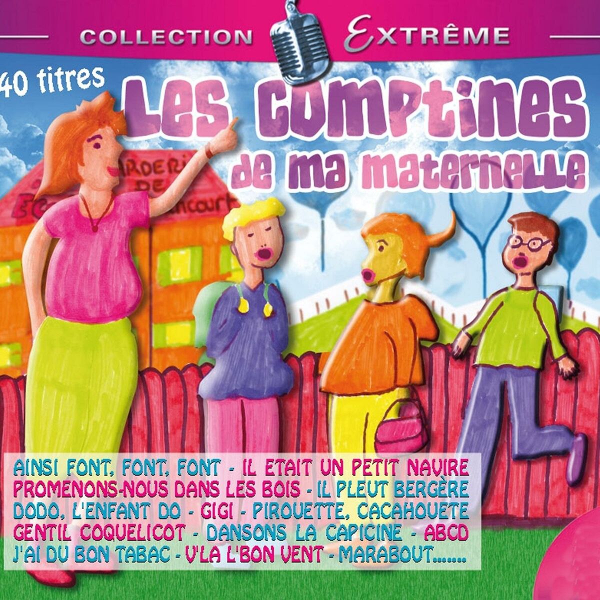 Album cover of Les comptines de ma maternelle (40 titres)