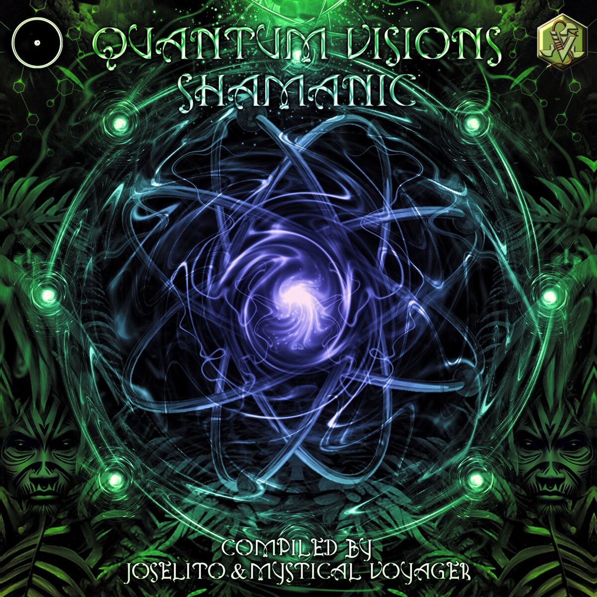 Album cover of Quantum Visions Shamanic Compiled by Joselito & Mystical Voyager