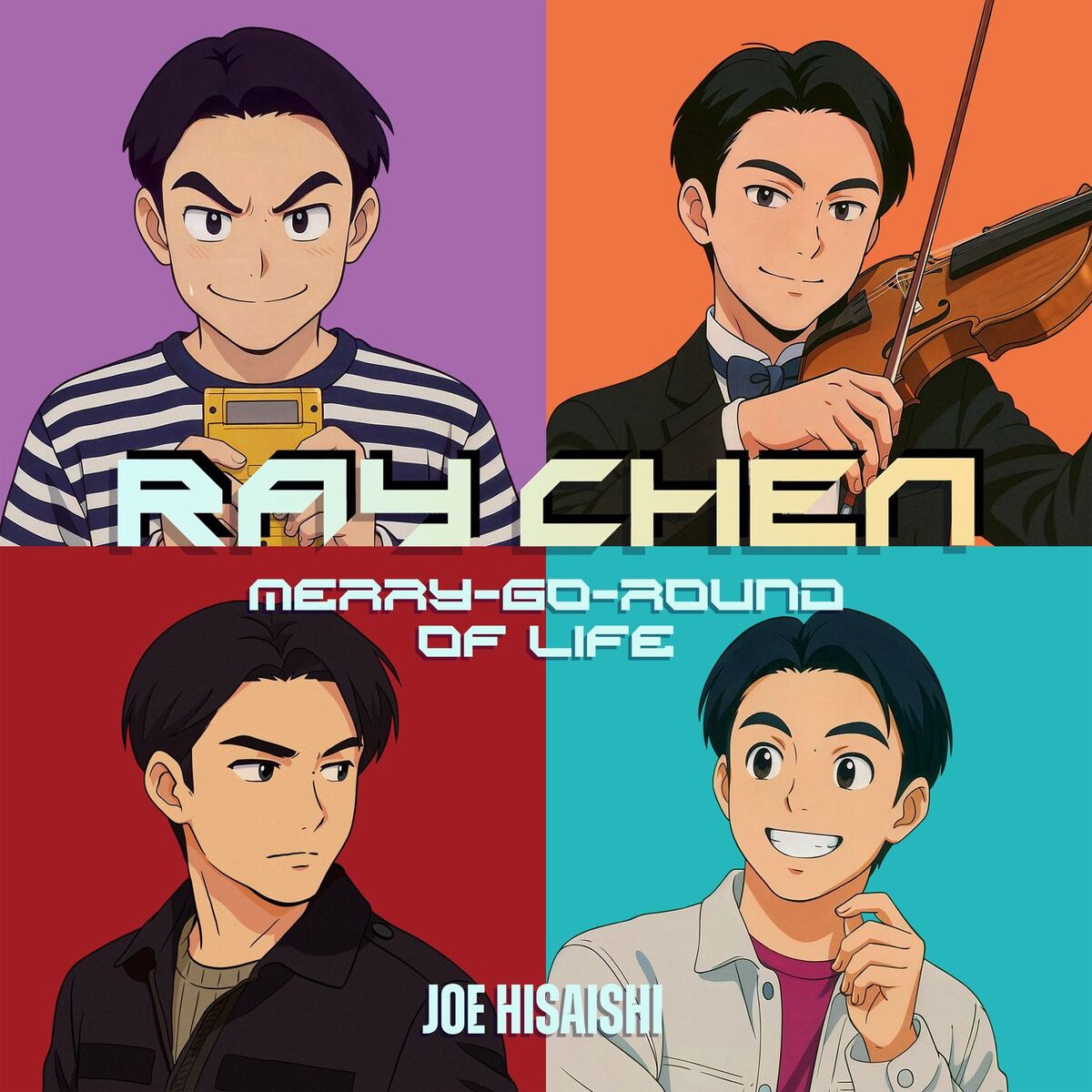 Album cover of Joe Hisaishi: Merry-Go-Round of Life (Arr. Farrington for Violin & Piano)
