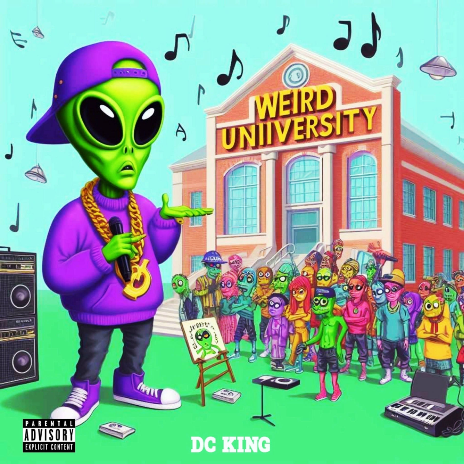 Album cover of WEIRD UNIVERSITY