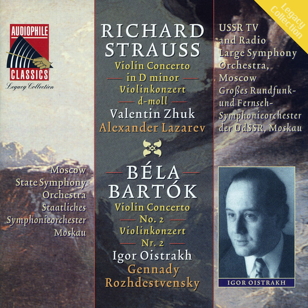 Picture of Strauss: Violin Concerto in D Minor - Bartok: Violin Concerto No. 2