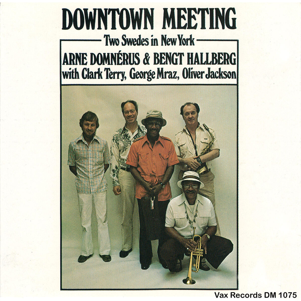 Album cover of Downtown Meeting - Two Swedes in New York