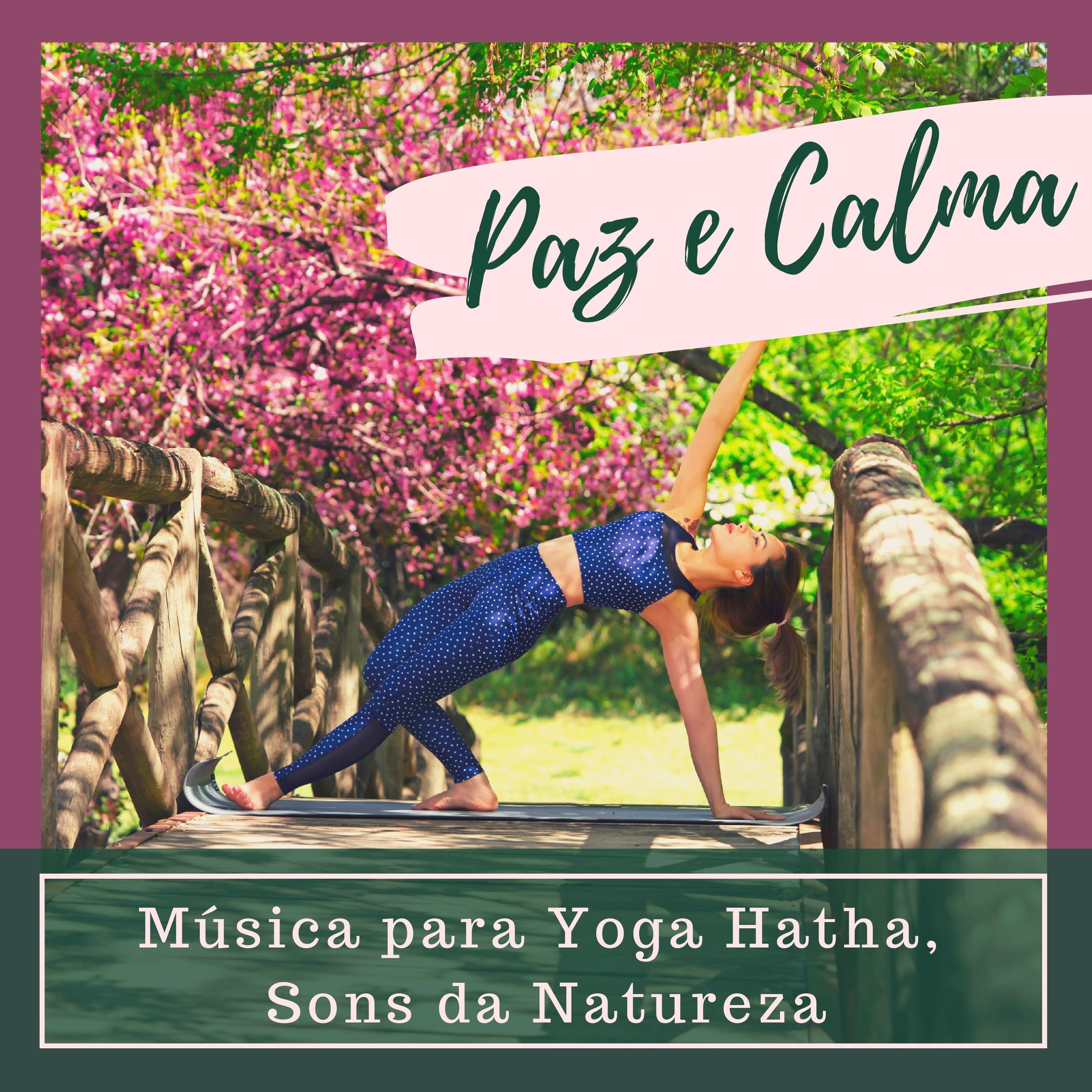 Album cover of Paz e Calma - Música para Yoga Hatha, Exercícios Respiratórios com Sons da Natureza