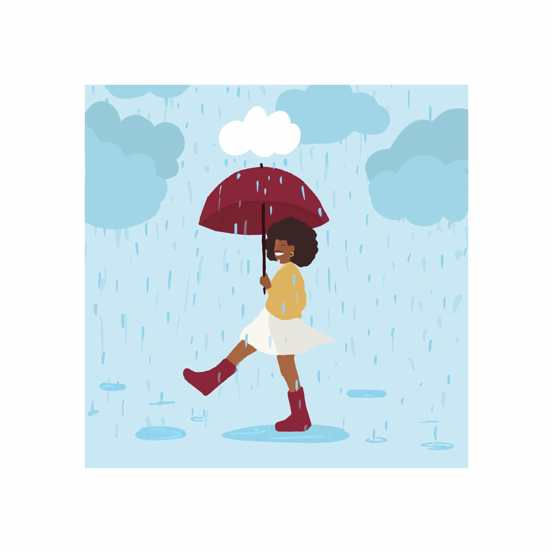 Album cover of Tourner sous la pluie