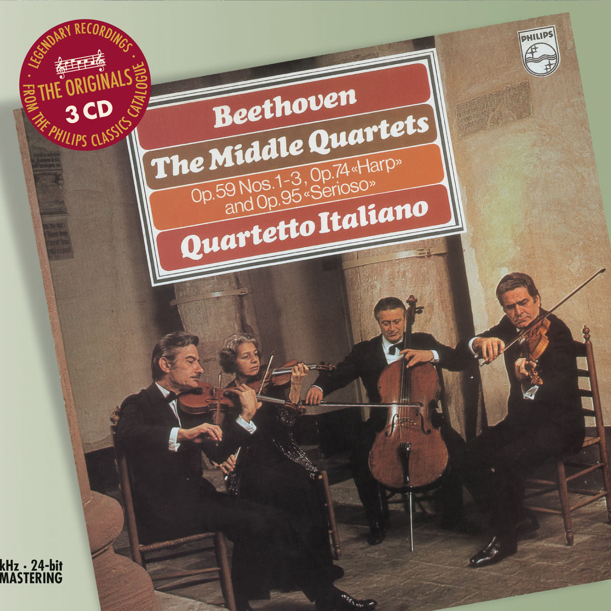 Album cover of Beethoven: The Middle Quartets