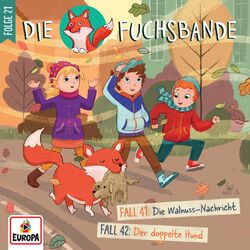Cover of 021/Fall 41: Die Walnuss-Nachricht/Fall 42: Der doppelte Hund