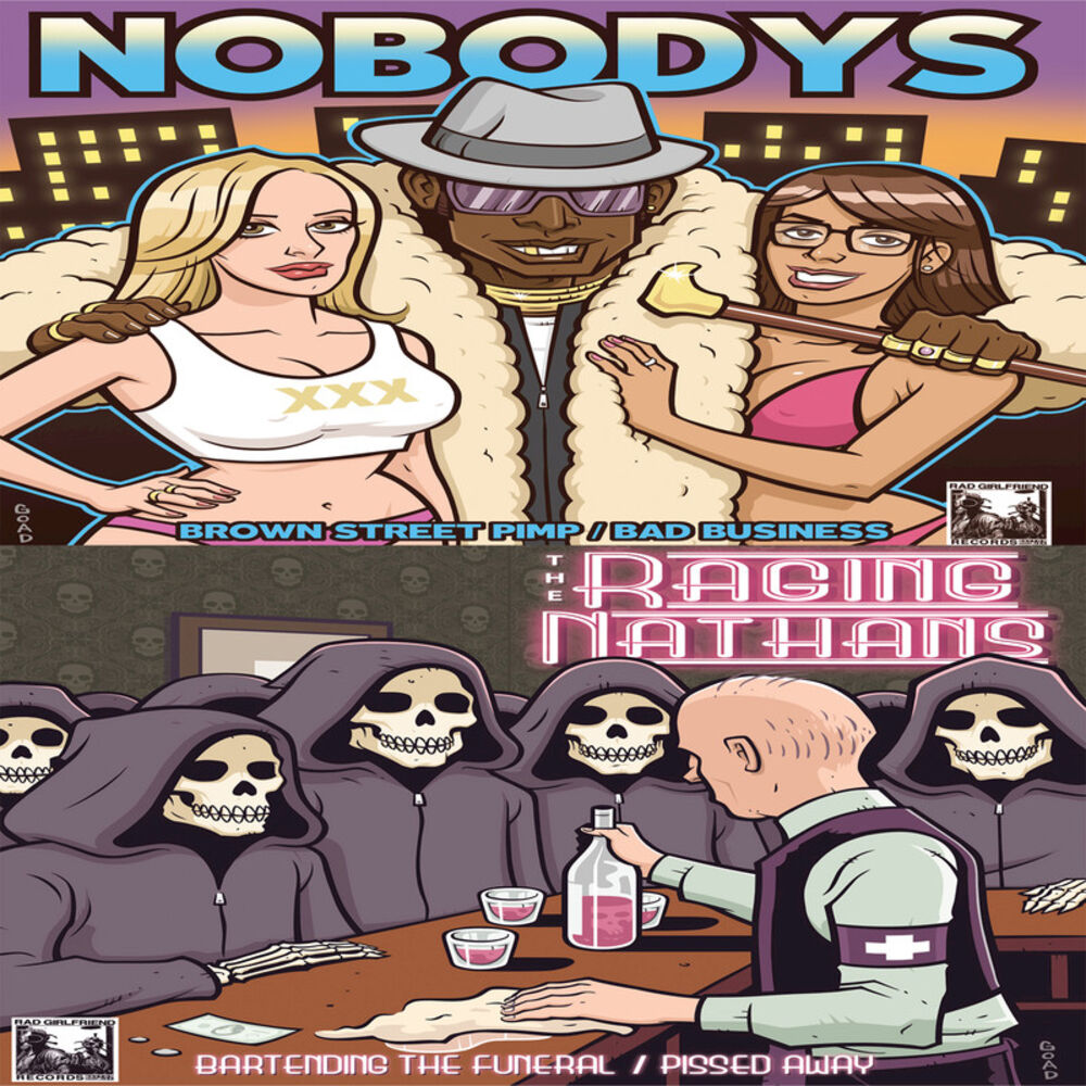 Picture of Split EP with Nobodys, The Raging Nathans