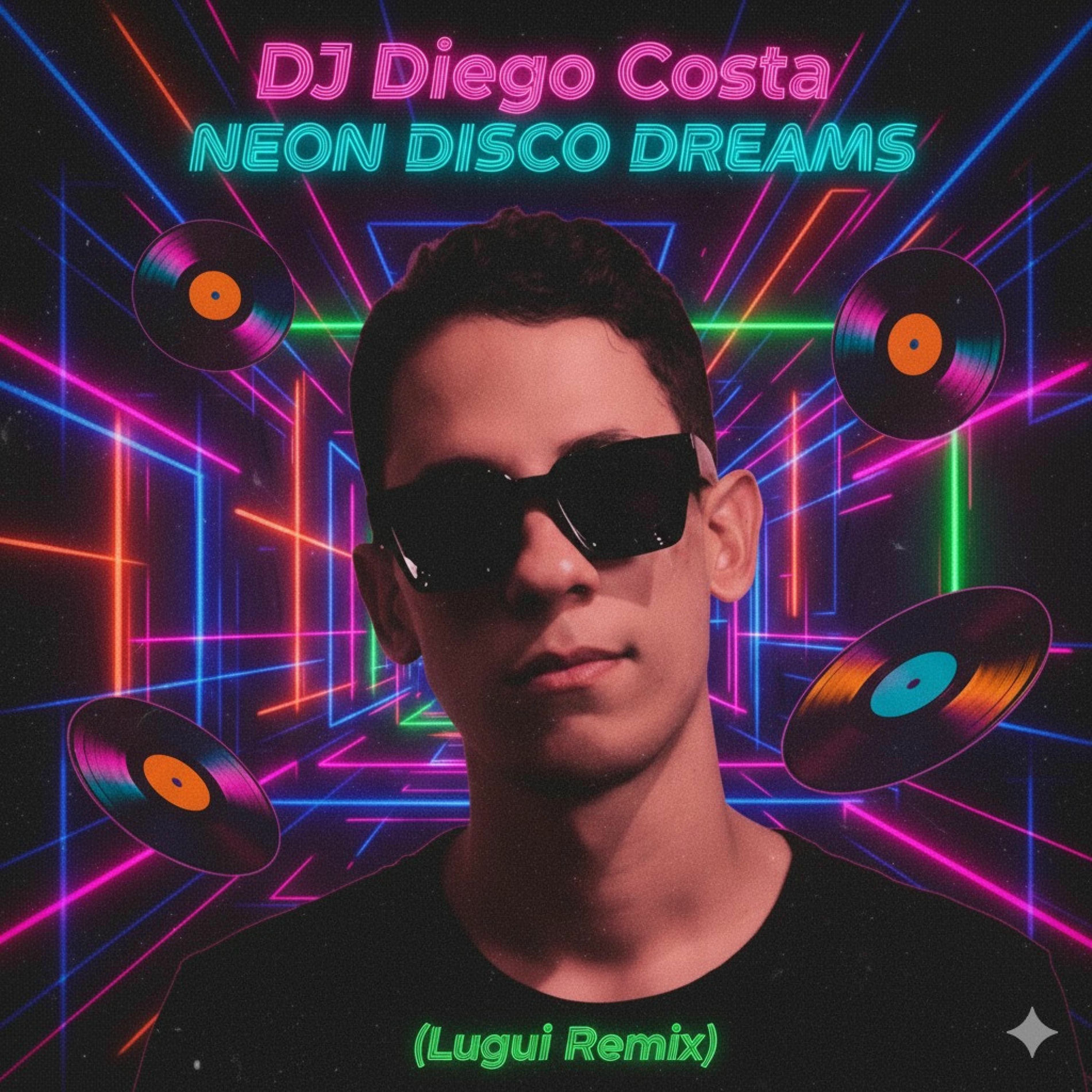 Album cover of Neon Disco Dreams (LUGUI Remix)