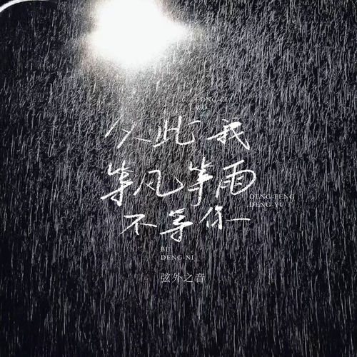 从此我等风等雨不等你