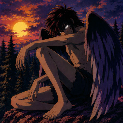A Deusa, o Humano, o Anjo e Às