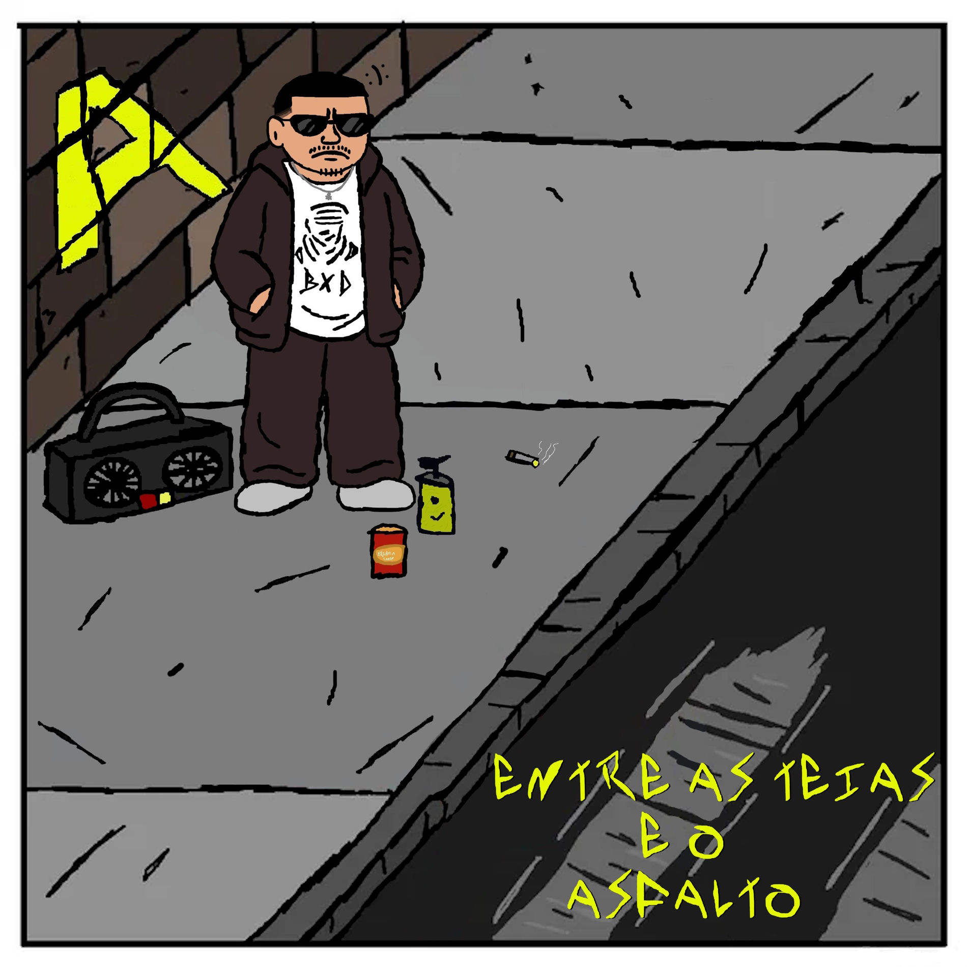 Album cover of Entre as Teias e o Asfalto