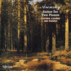 Cover of Arensky: The 4 Suites for Two Pianos