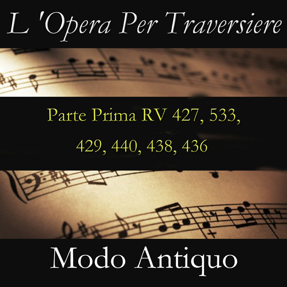 Picture of L 'Opera Per Traversiere (Parte Prima RV 427, 533, 429, 440, 438, 436)
