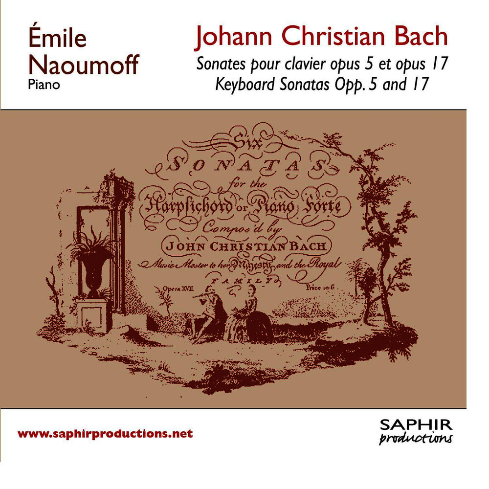 Picture of Johann Christian Bach: Sonates pour clavier Op. 5 & Op. 17