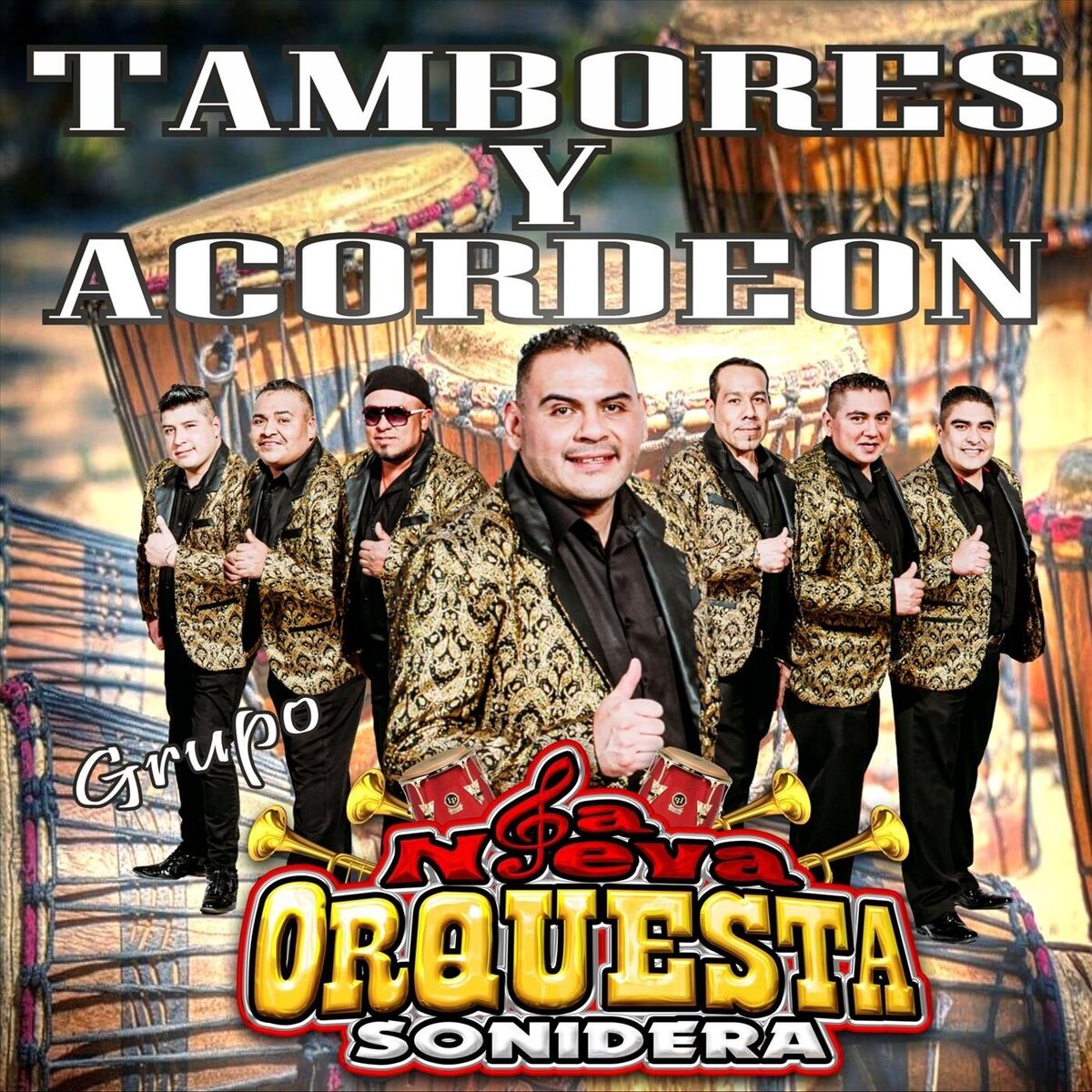 Album cover of Tambores y Acordeón