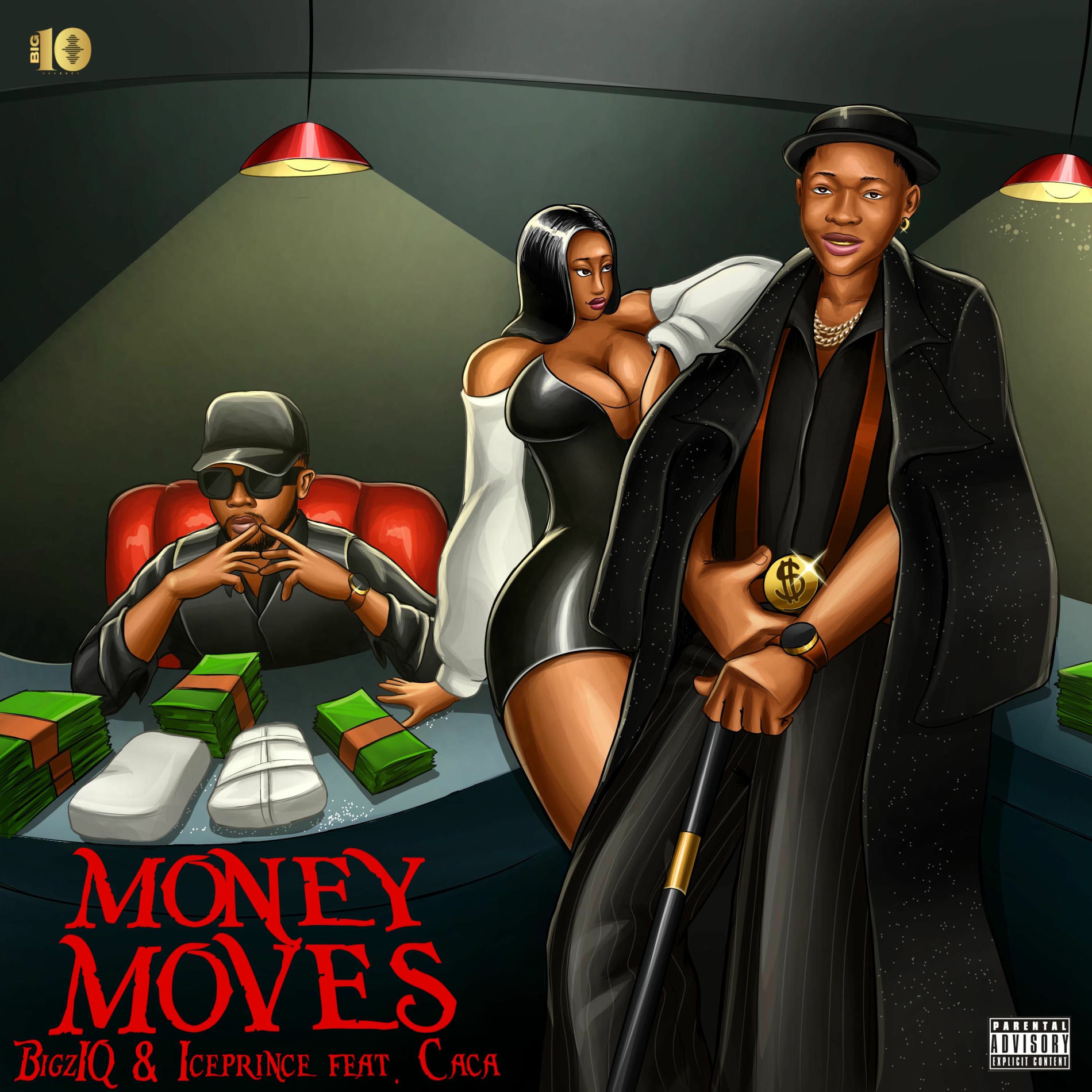 Album cover of Money Moves (feat. Caca)