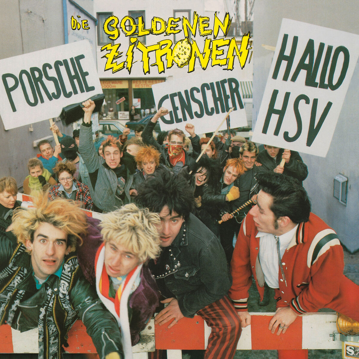 Album cover of Porsche, Genscher, Hallo HSV