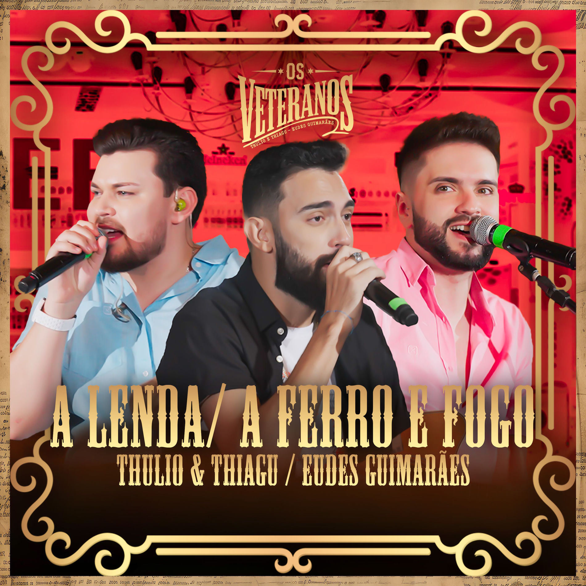 Album cover of A Lenda / A Ferro e Fogo (Ao Vivo)