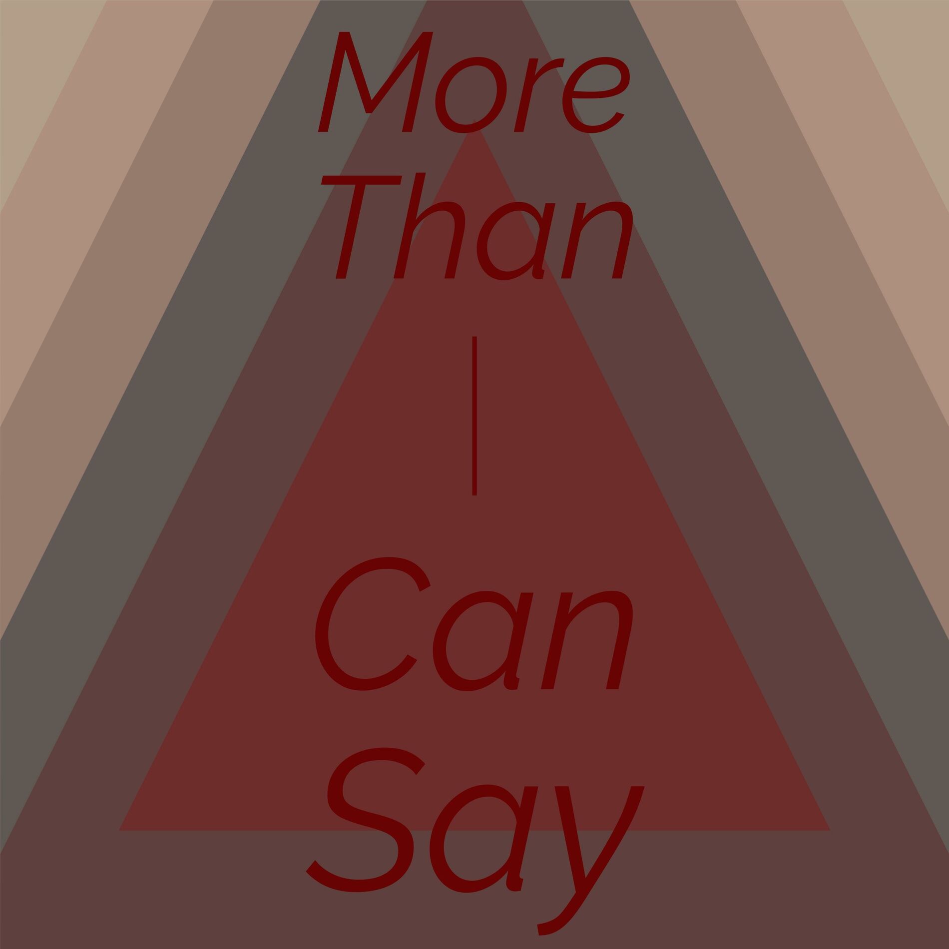 Album cover of More Than I Can Say