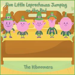 Cover of Five Little Leprechauns Jumping on the Bed
