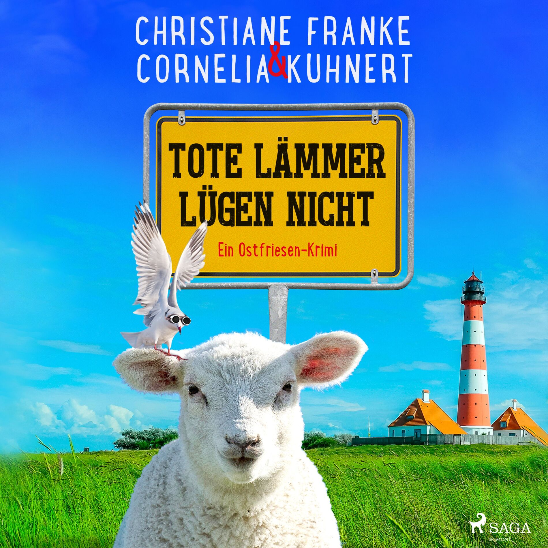 Album cover of Tote Lämmer lügen nicht - Ein Ostfriesen-Krimi (Henner, Rudi und Rosa, Band 10)