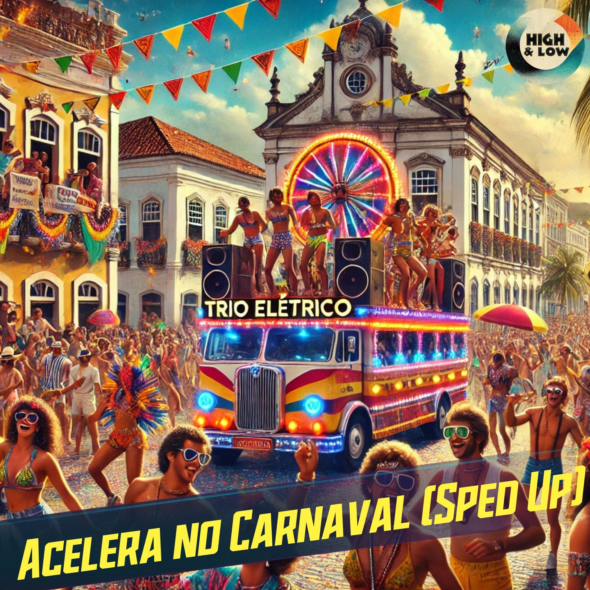 Album cover of Acelera No Carnaval (Sped Up)
