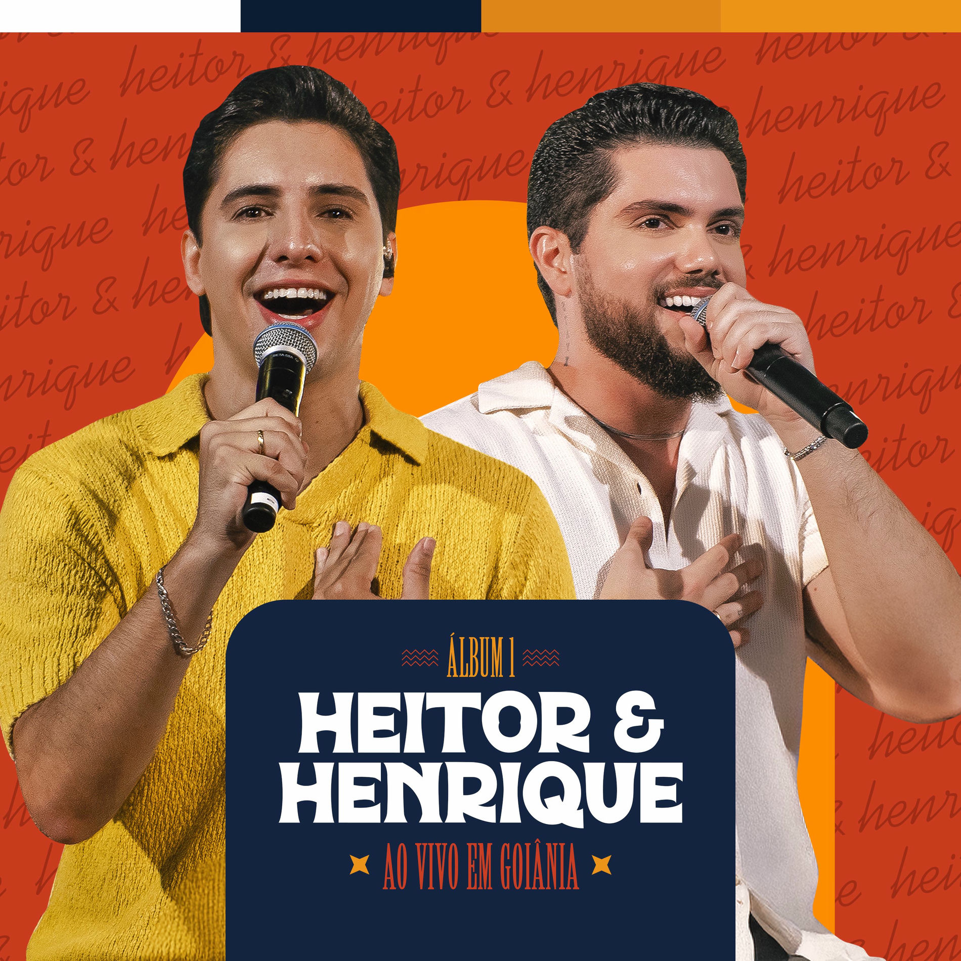 Album cover of Heitor e Henrique ao vivo em Goiânia (Ao Vivo)