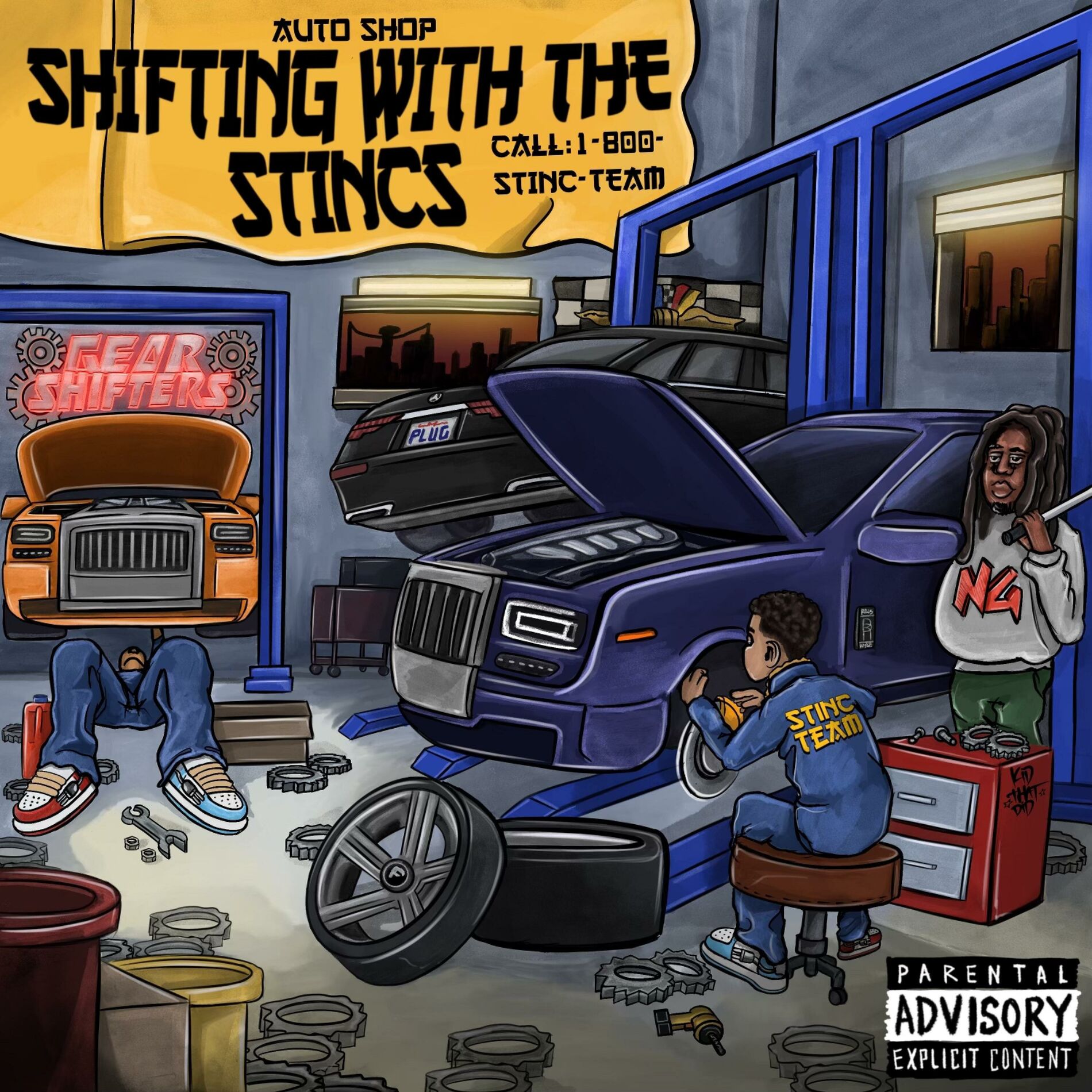 Album cover of Shifting With The Stincs
