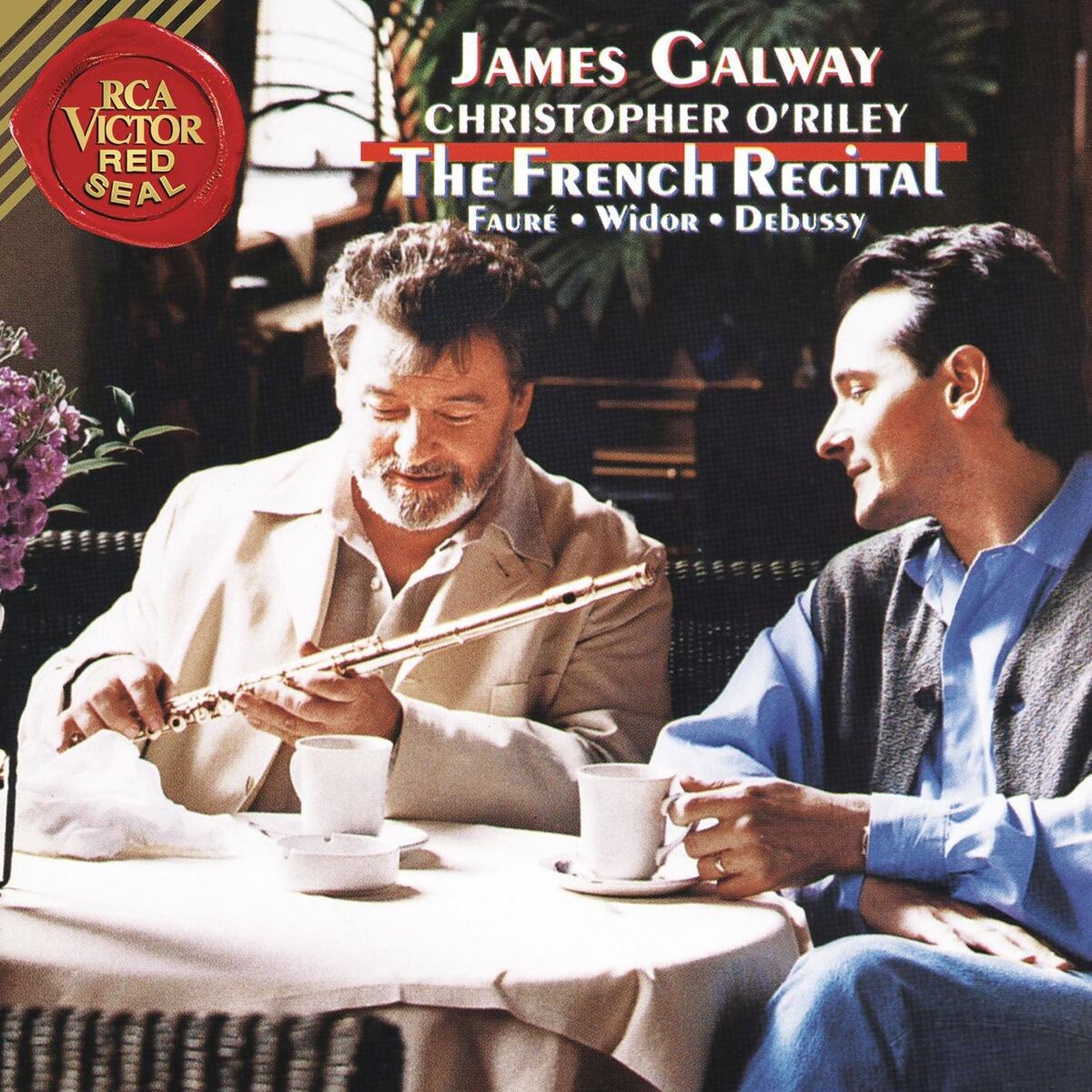 Album cover of James Galway and Christopher O' Riley - The French Recital