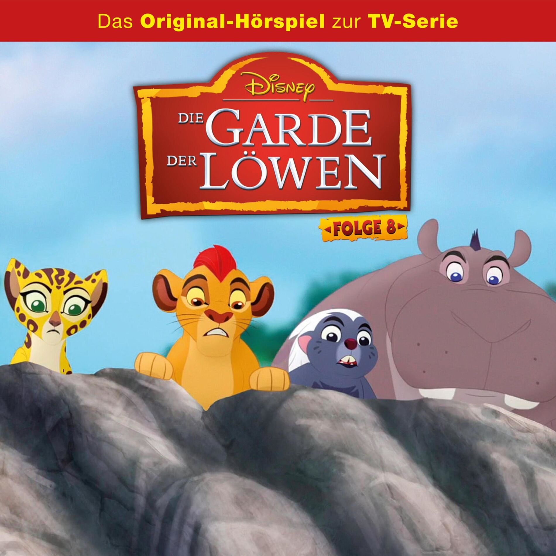 Album cover of 08: Die verirrten Gorillas / Ono und das Nashorn (Hörspiel zur Disney TV-Serie)