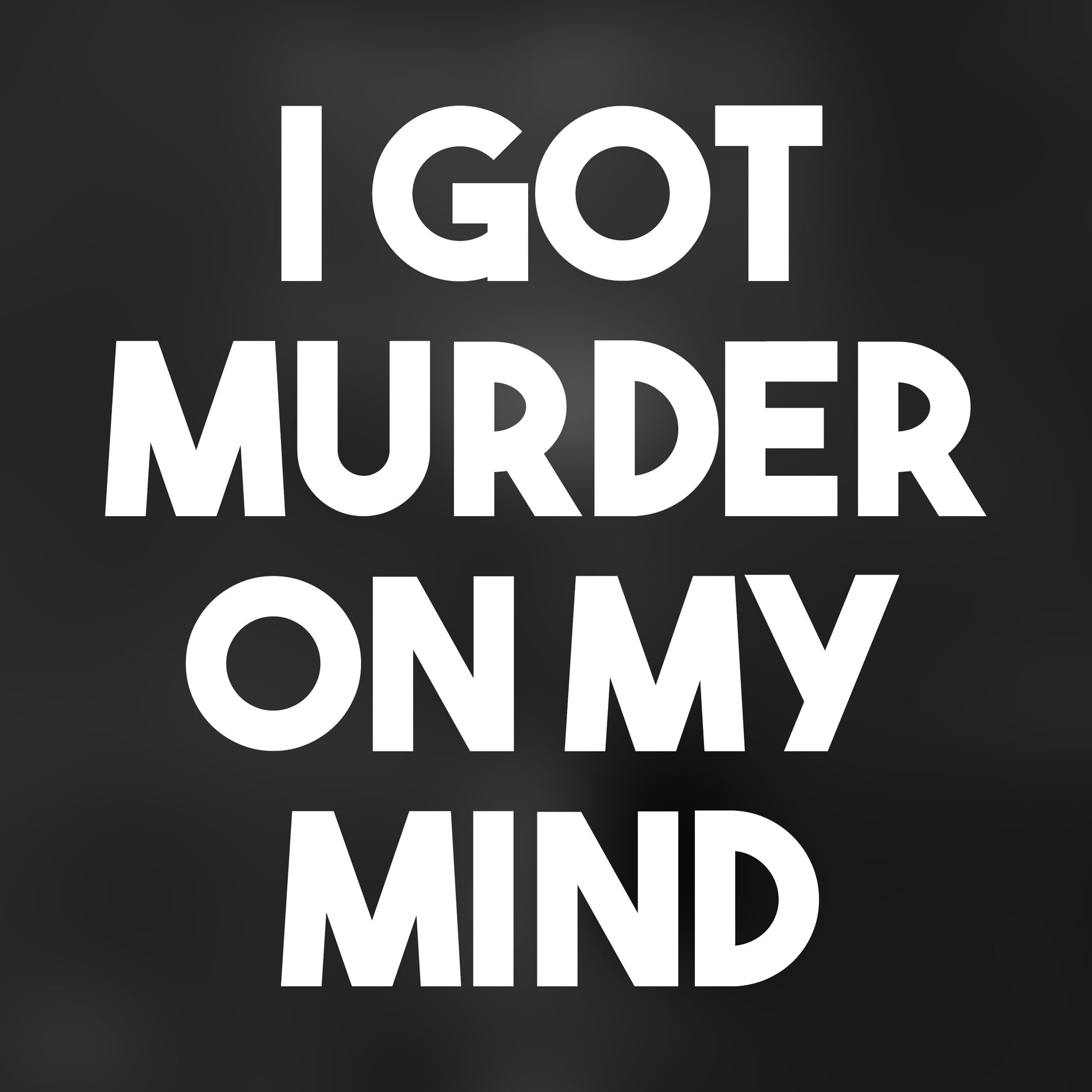 Album cover of I Got Murder on My Mind