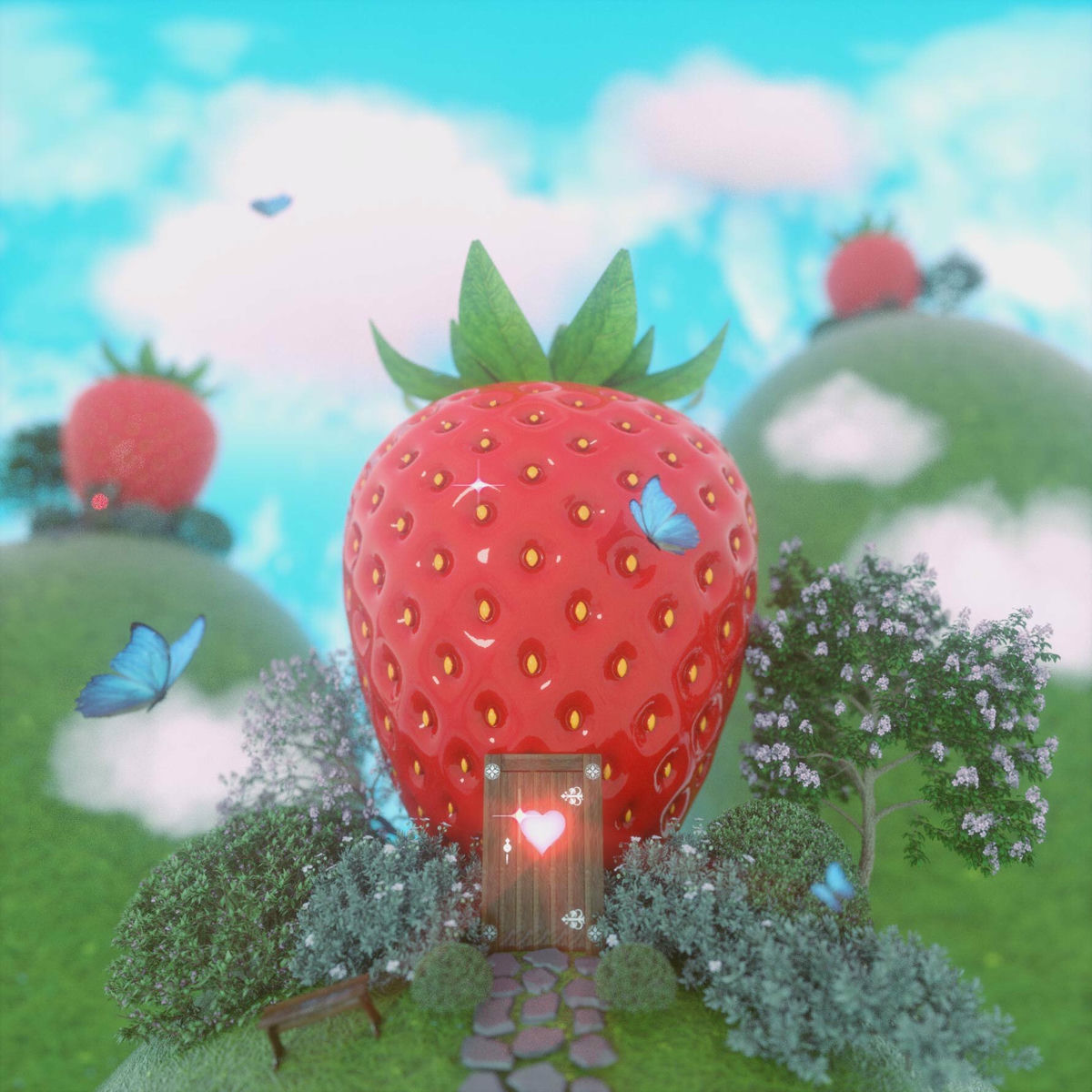 Album cover of Strawberry Town