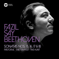 Cover of Beethoven: Piano Sonatas Nos 15, "Pastoral", 16, 17, "Tempest" & 18