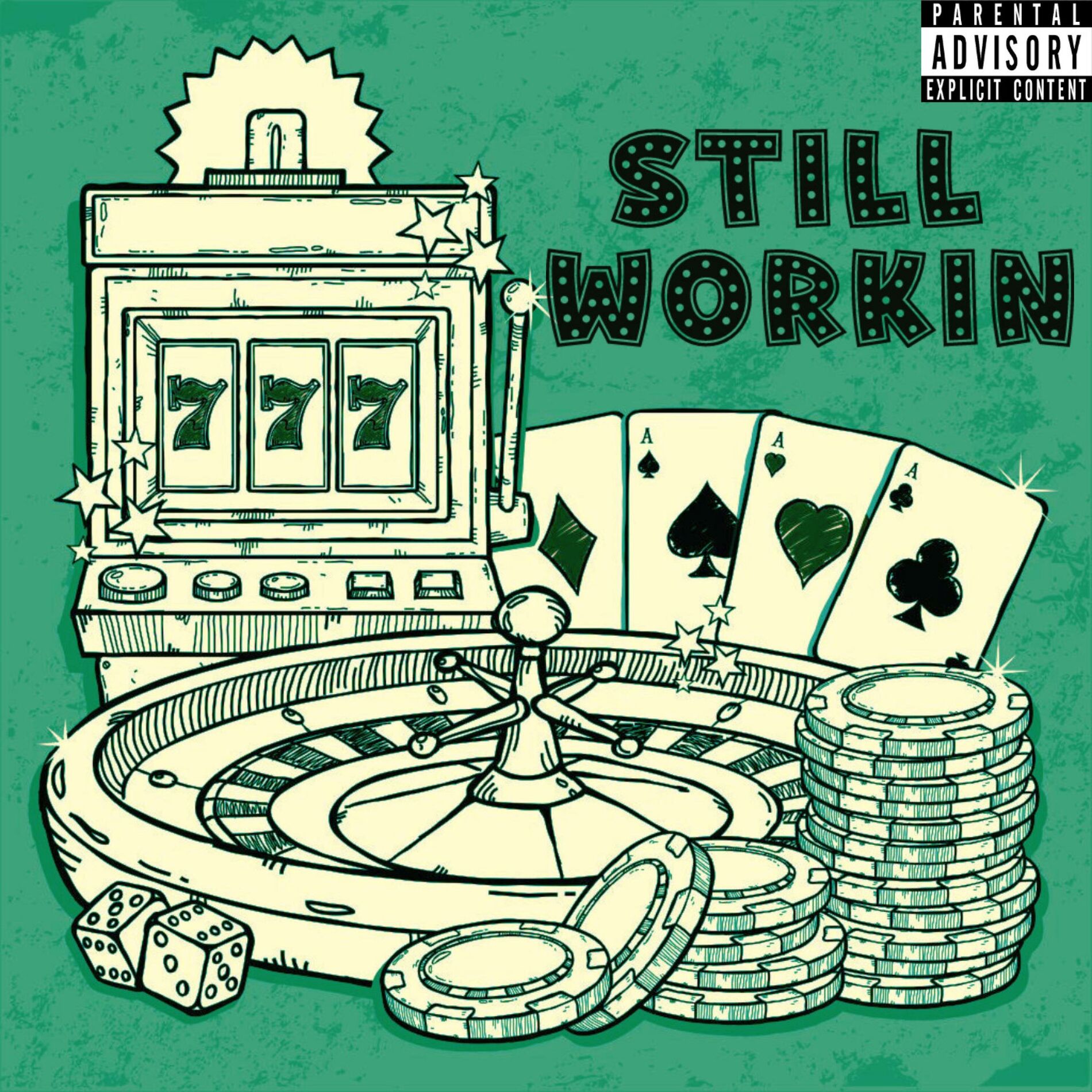 Album cover of STILL WORKIN (feat. FLORES)