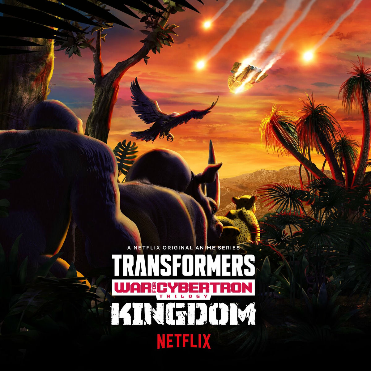 Album cover of Transformers: War For Cybertron Trilogy: Kingdom Original Anime Soundtrack