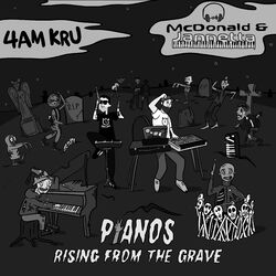 Cover of Pianos Rising From The Grave