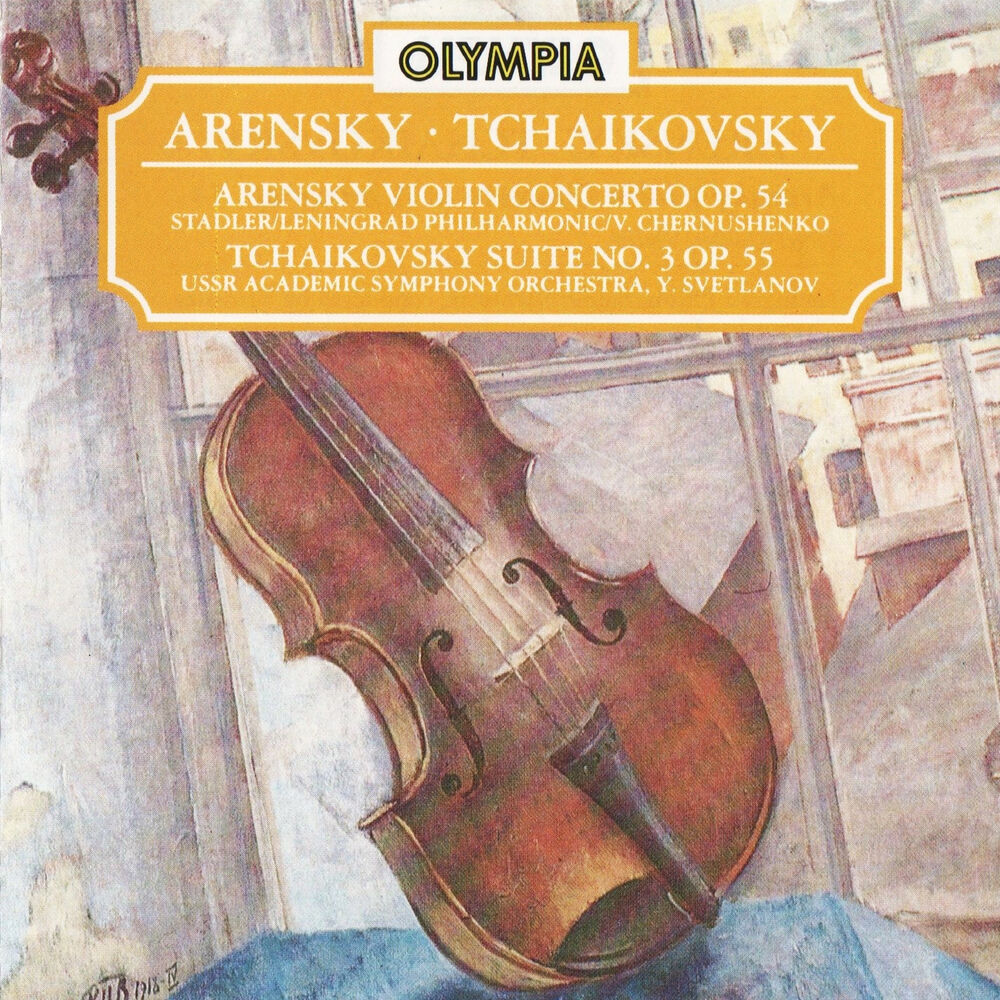 Picture of Arensky: Violin Concerto, Op. 54 & Tchaikovsky: Suite No. 3, Op. 55
