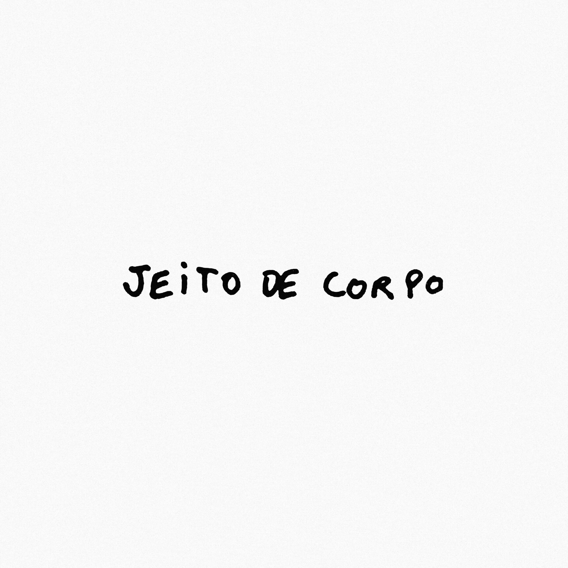Album cover of Jeito de Corpo