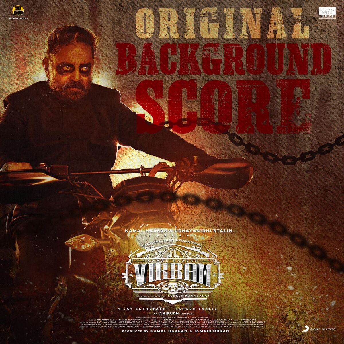 Album cover of Vikram (Original Background Score)