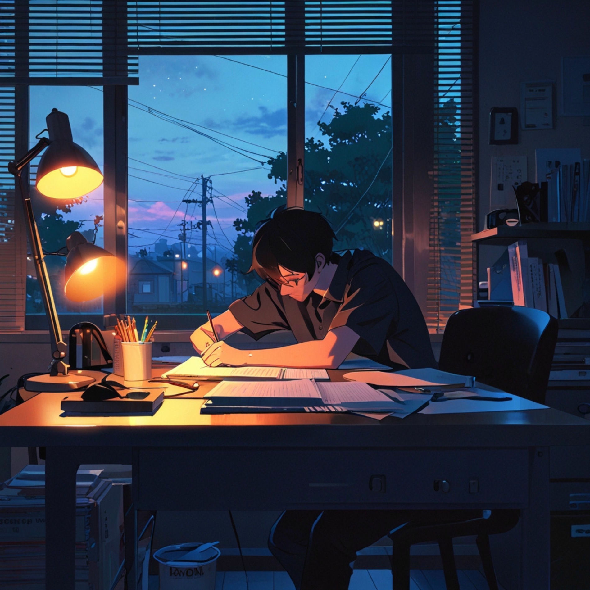 Album cover of Ambient Homework Lofi Grooves