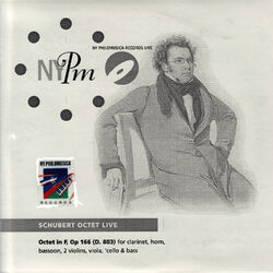 Cover of Schubert: Octet in F, Op. 166