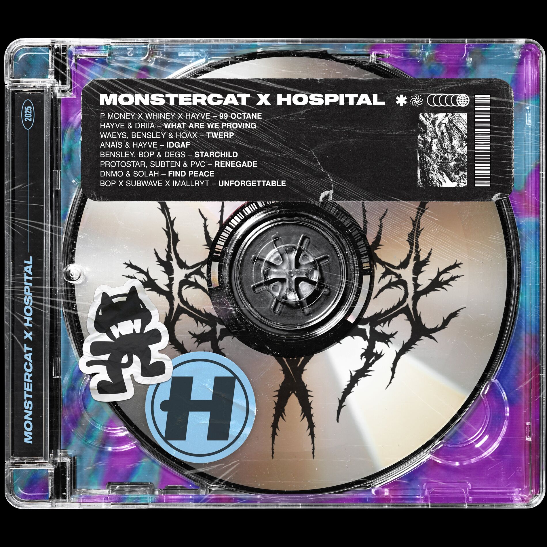 Album cover of Monstercat x Hospital Records