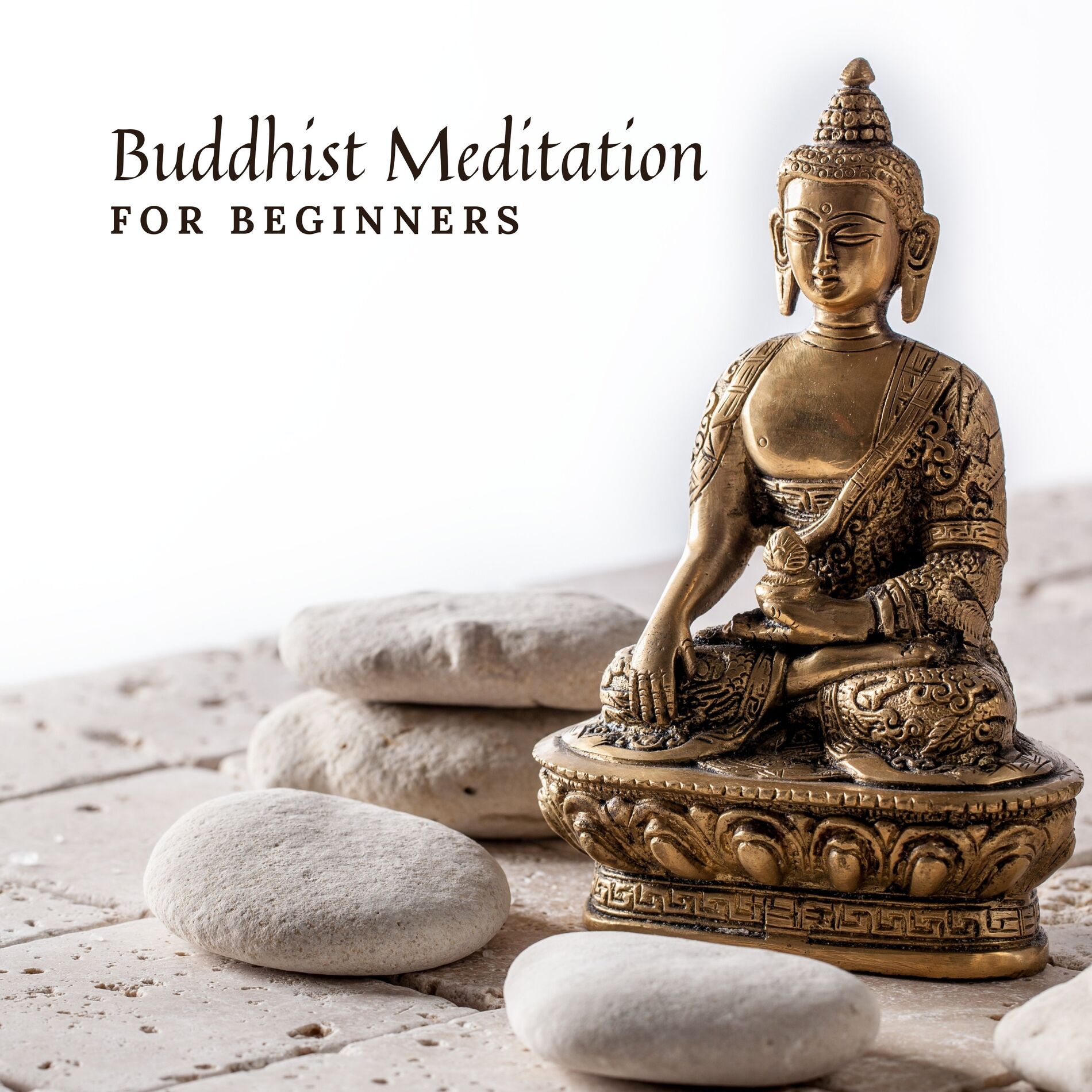 Album cover of Buddhist Meditation for Beginners – Tibetan Bells and Bowls Sounds to Achieve Perfect Concentration & Peacefulness