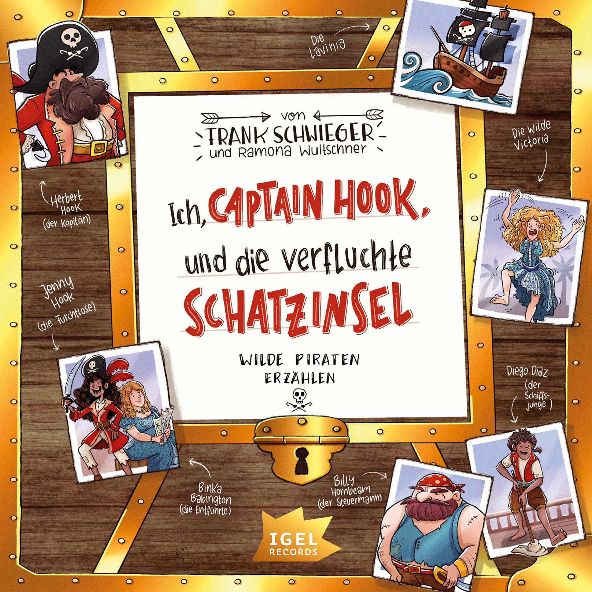 Album cover of Ich, Captain Hook, und die verfluchte Schatzinsel