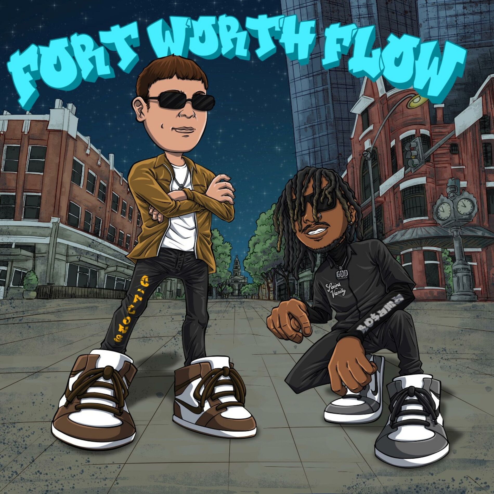 Album cover of Fortworth Flow (feat. Ro$ama)