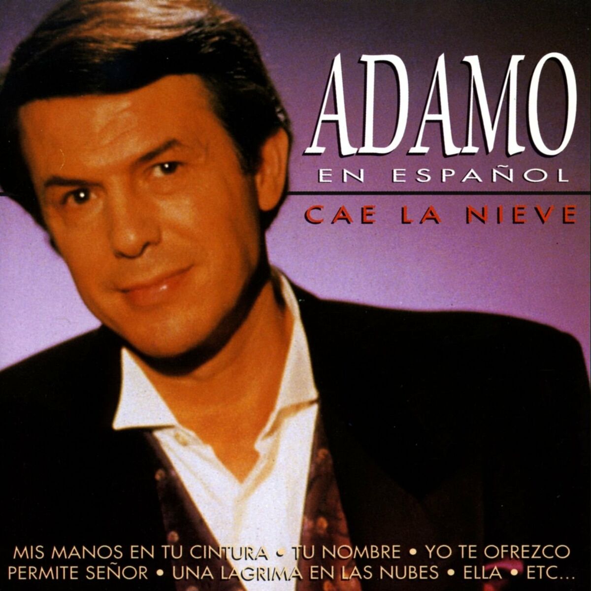 Album cover of Adamo en Español : Cae la Nieve y Otros Éxitos