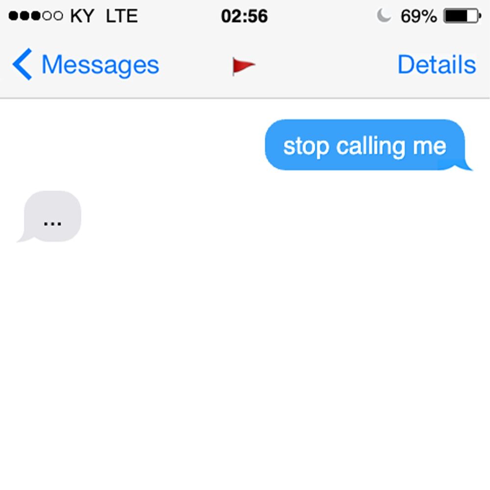 Picture of stop calling me